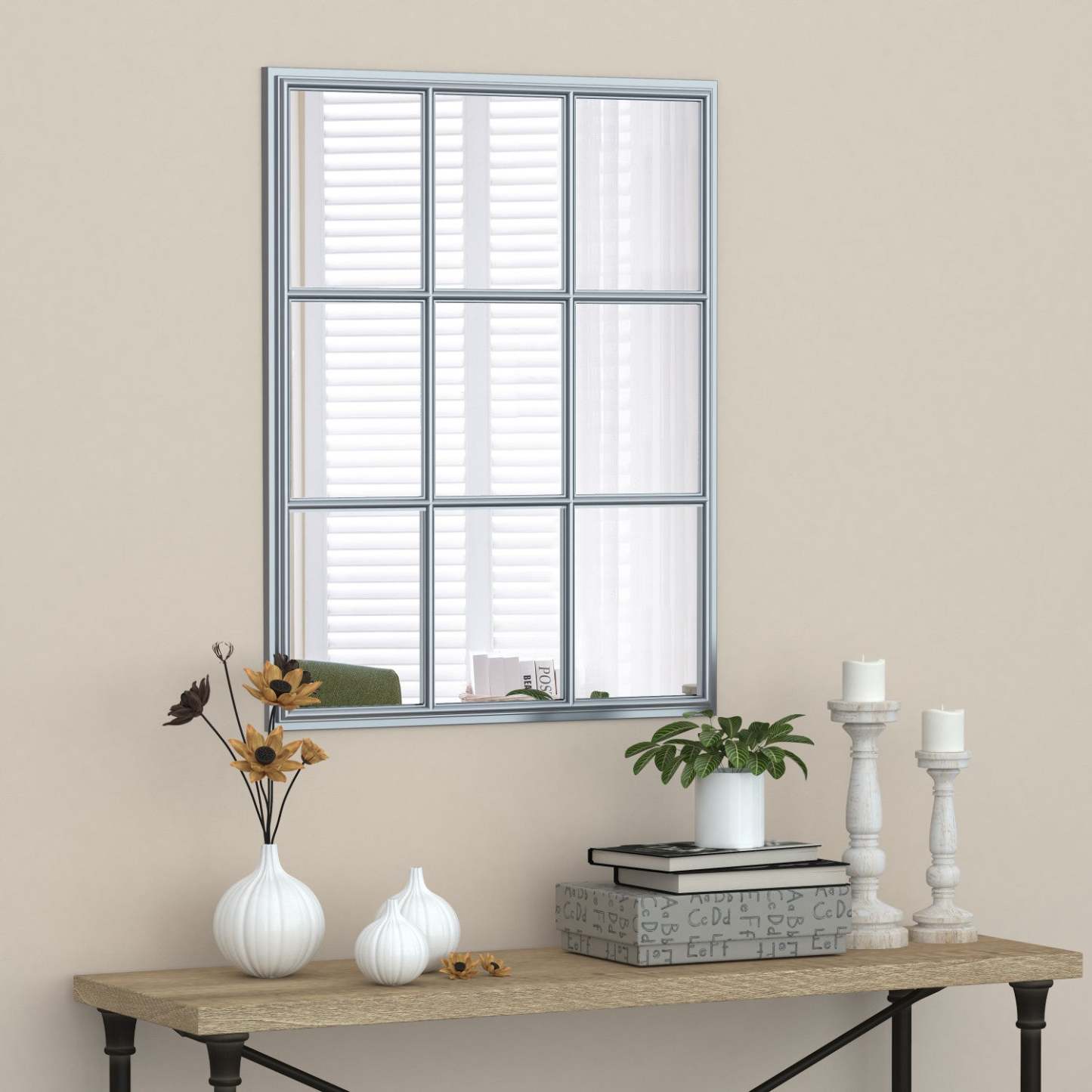 Miroir Trepion Silver 36|Miroir Trepion de 36 po argenté