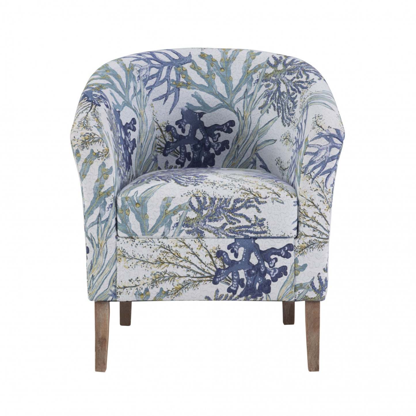 Simon Fabric Oceanside Accent Chair - Grey|Fauteuil d'appoint Simon en tissu Oceanside - gris