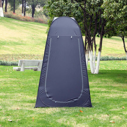 Outsunny Tente de Douche Pop Up, Vestiaire Intime Extérieur, Noir|Outsunny Pop Up Shower Tent, Outdoor Privacy Changing Dressing Room, Black