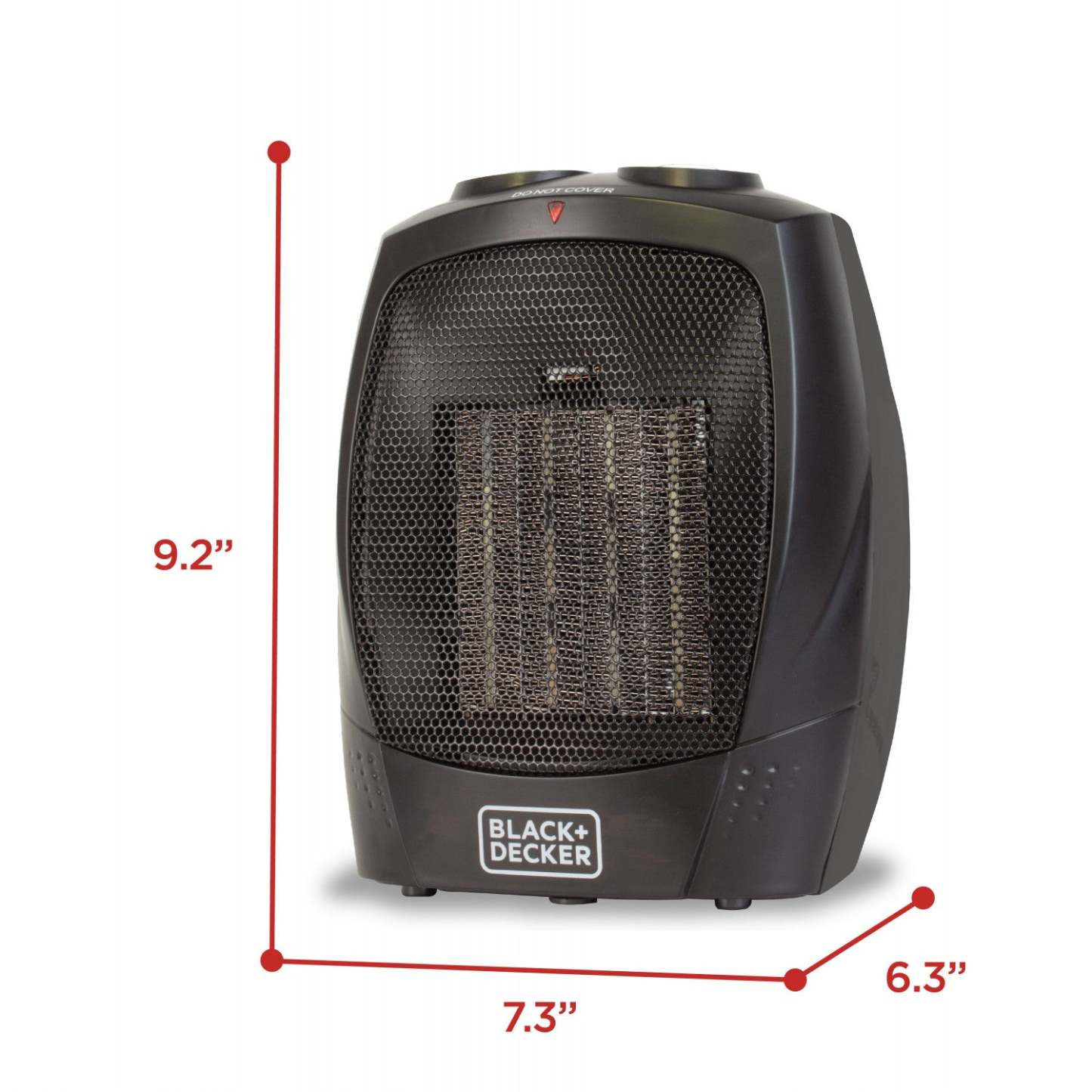 Black+Decker 9.2 Mini radiateur portable | Mini radiateur portatif Black+Decker de 9,2 po