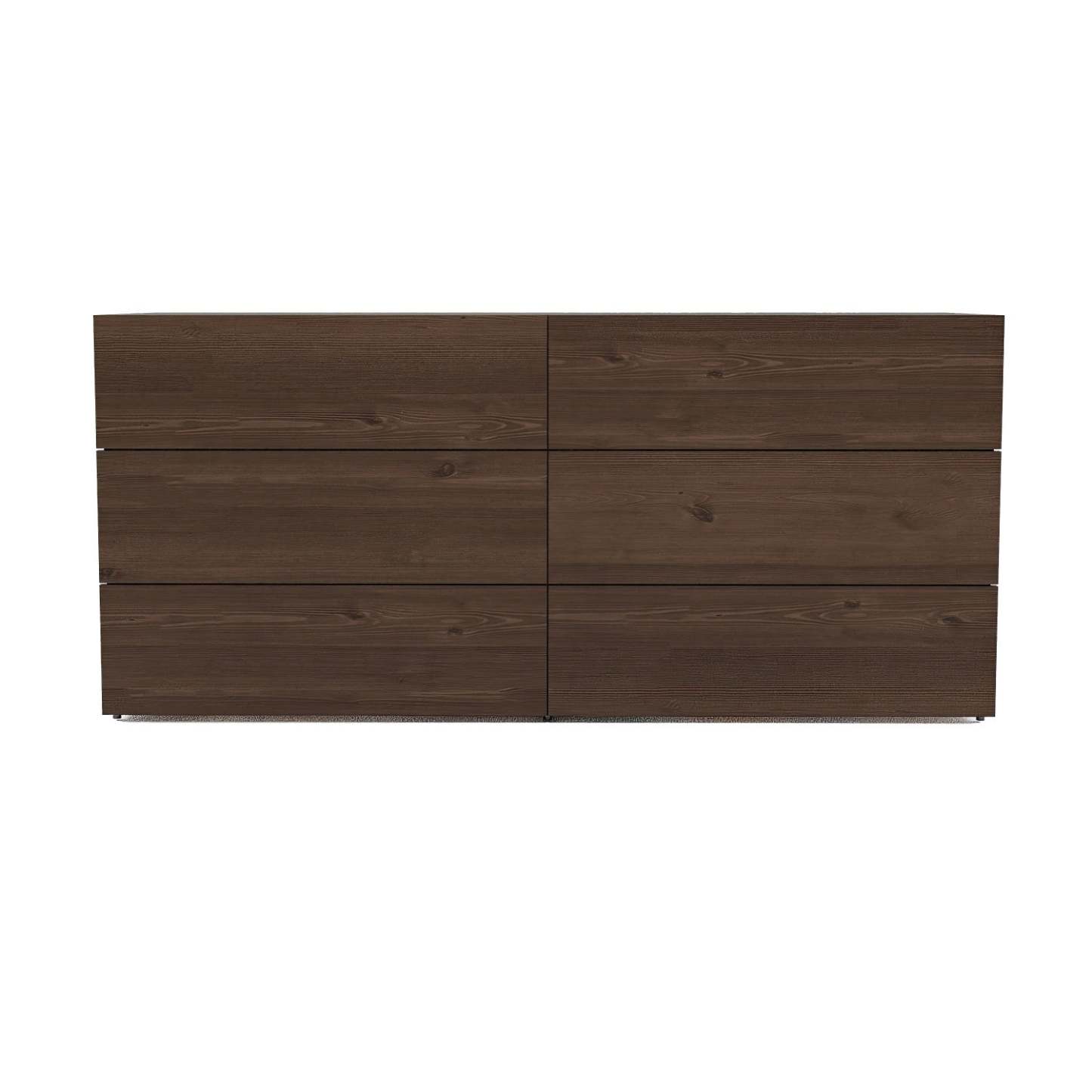 Nordika James 6-Drawer Dresser - Truffe|Commode James Nordika Nexera à 6 tiroirs - truffe