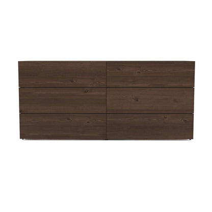 Nordika James 6-Drawer Dresser - Truffe|Commode James Nordika Nexera à 6 tiroirs - truffe