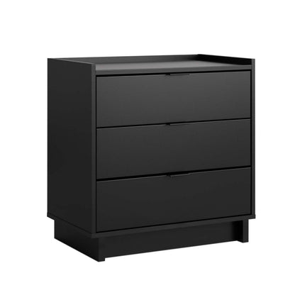Prepac Simply Modern 26.5 3-Drawer Nightstand - Black|Table de nuit Simply Modern de Prepac de 26,5 po à 3 tiroirs - noire