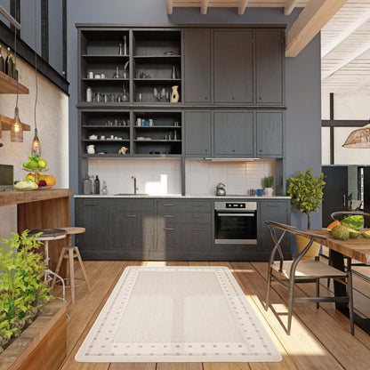 Tapis Clémentine Ivoire - 4'4 X 6'5 | Tapis Clémentine ivoire - 4 pi 4 po x 6 pi 5 po