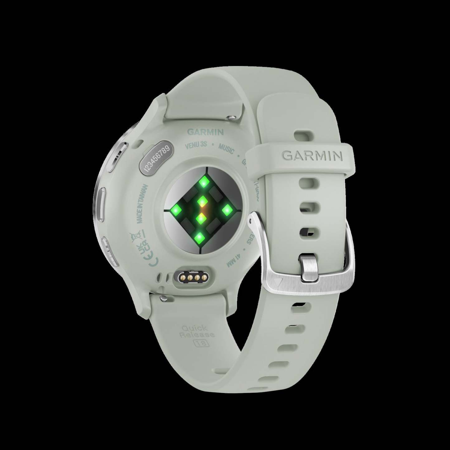 Garmin Venu® 3s Montre Gps Intelligente - Suivi De Santé Avec 14 Jours D'autonomie, 41 Mm - Boîtier Sage Grey