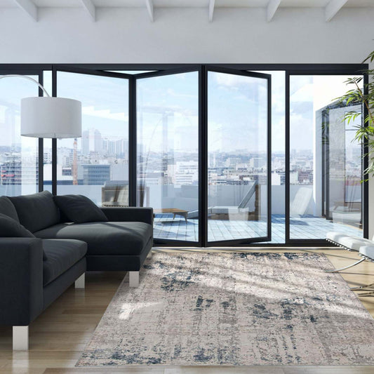 Tapis Dido Gris 8'0 X 10'0 Tapis|Carpette Dido grise 8 pi 0 po x 10 pi 0 po|D86F70P7