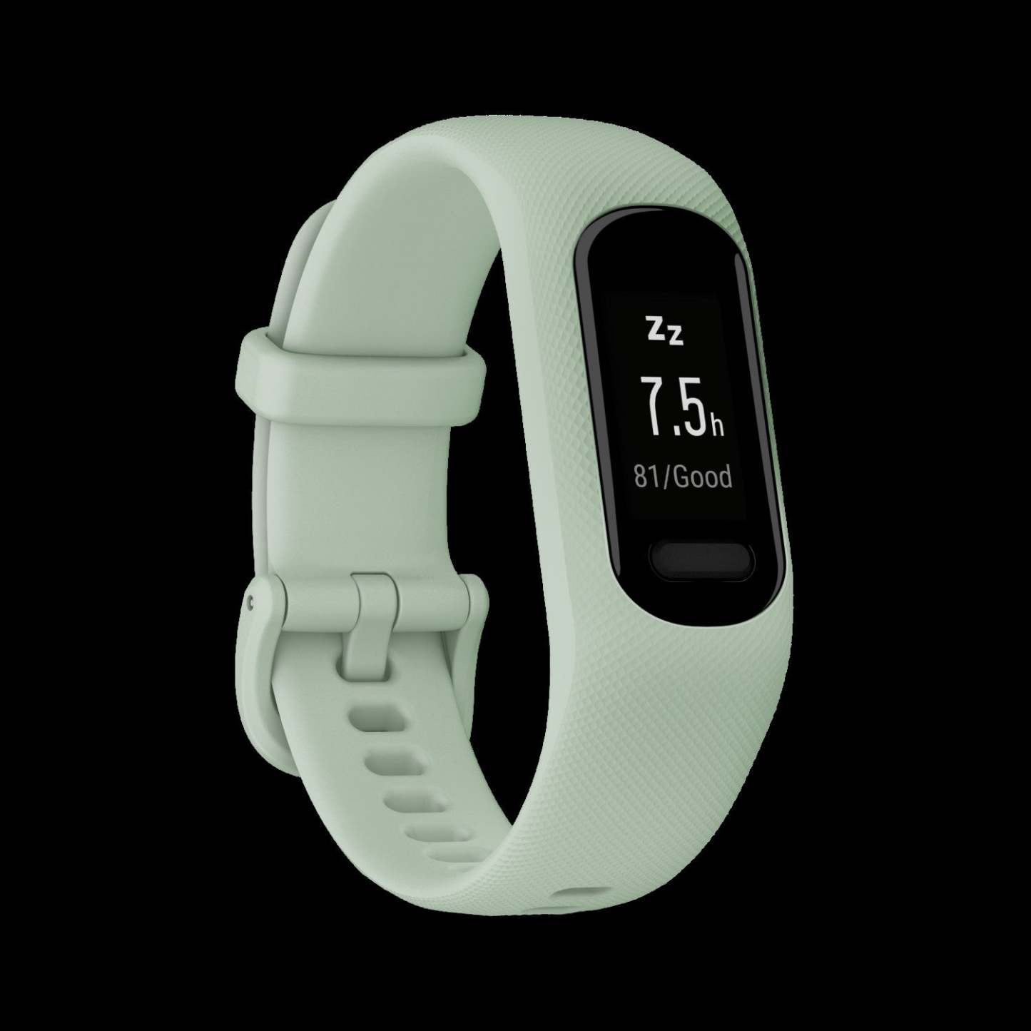Garmin Vivosmart® 5 Montre Connectée Gps - Suivi D'activité Avec Boîtier Noir Et Bracelet En Silicone Cool Mint