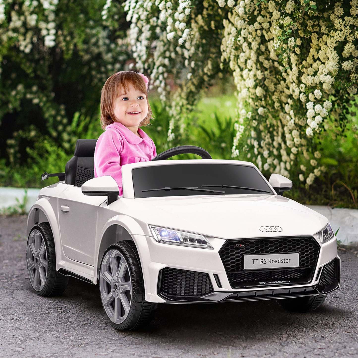 Aosom Voiture Électrique Pour Enfants Sous Licence Officielle 6v Alimentée Par Batterie Véhicule Cadeau Parfait Pour Enfants | Aosom Sous Licence Officielle Pour Enfants Avec Télécommande, Roue De Suspension, Vitesse Réglable,