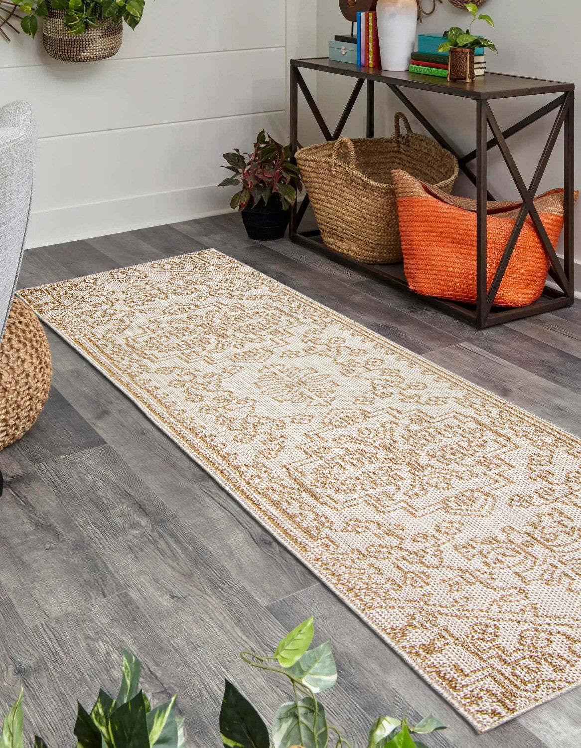 Tapis Halfrida taupe - 2'6 x 8'0|Carpette Halfrida taupe - 2'6 x 8'0|D86F4YYM