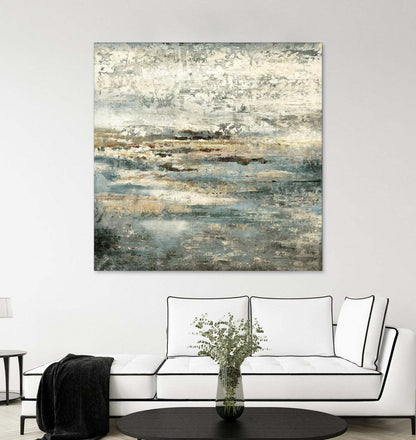 Œuvre d'art murale géante « Maui Mystery » 54 x 54