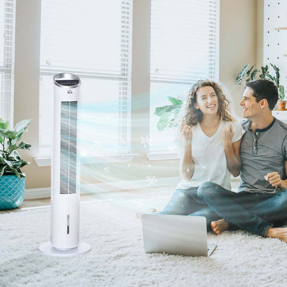 Homcom 3 Modes Portable Evaporative Air Cooler Fan|Homcom Ventilateur De Refroidisseur D'air Évaporaif Portable À 3 Modes
