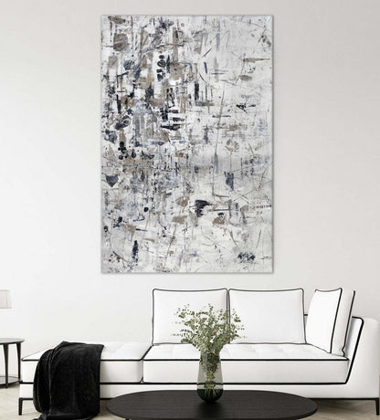 Œuvre d'art murale géante « Scattered And Shattered.tif » 72 x 48