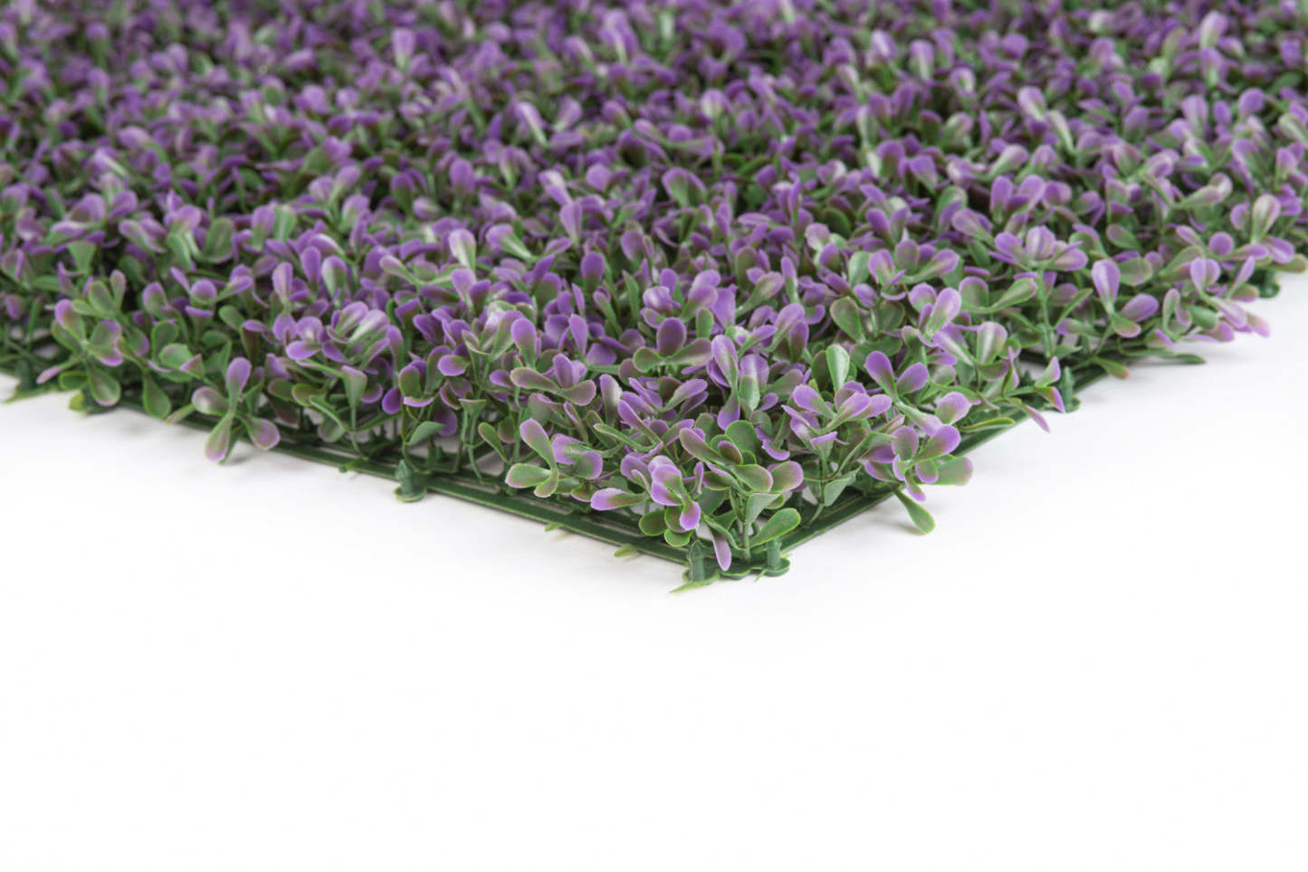 Lavande artificielle 20x 20 panneau de feuillage 4 pièces | Panneau de feuillage 20 po x 20 po lavande artificielle 4 pièces | D10H6WJP