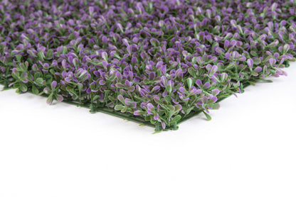 Lavande artificielle 20x 20 panneau de feuillage 4 pièces | Panneau de feuillage 20 po x 20 po lavande artificielle 4 pièces | D10H6WJP