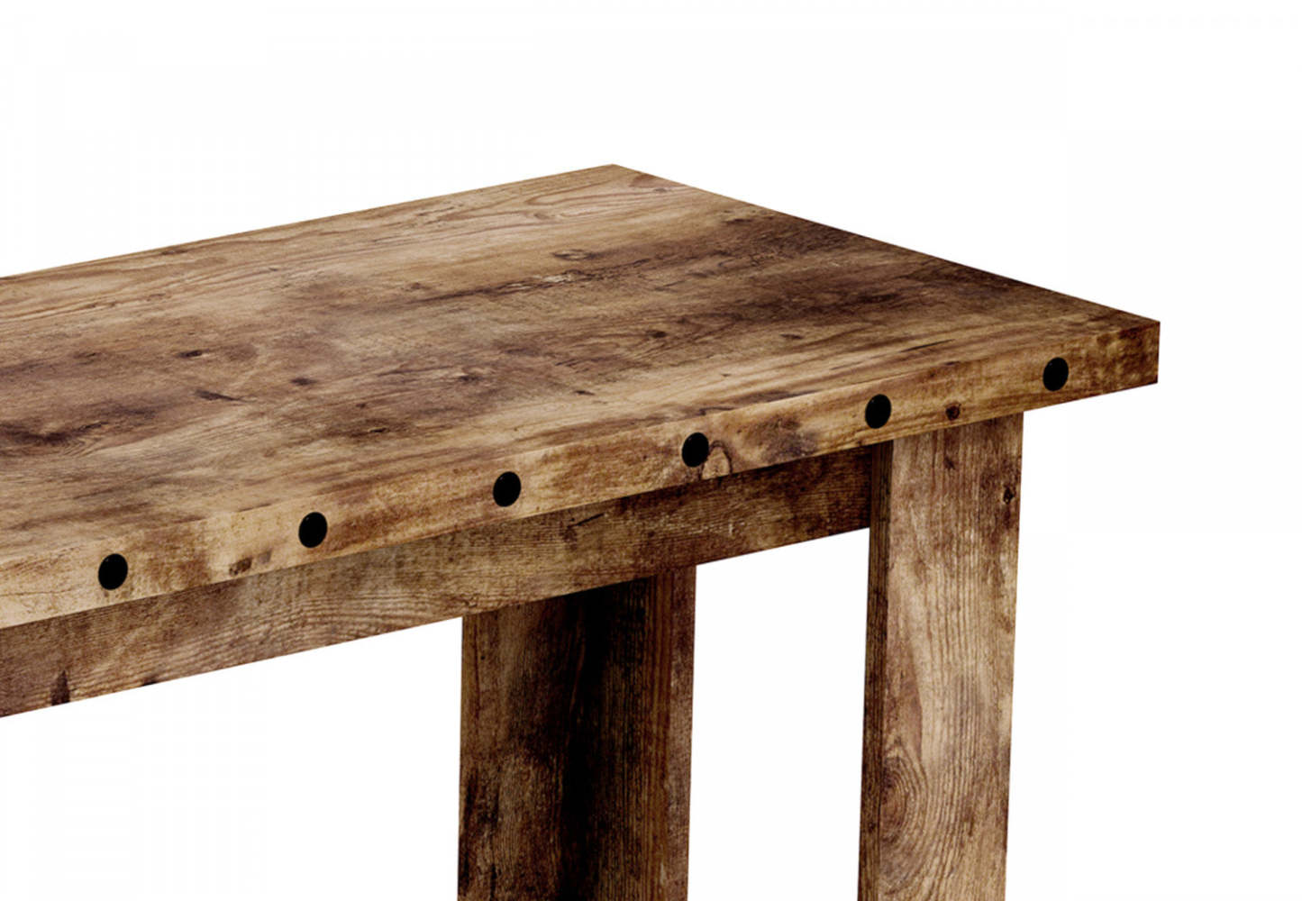 Console de 39 po avec 1 tablette