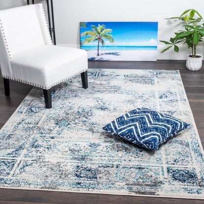 Tapis Roma Tempo Navy 5x8|Carpette Roma Tempo bleu marine 5 x 8|D80GM8IR