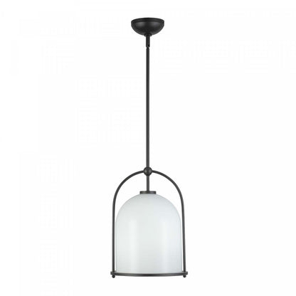 Lampe suspendue Dahlia à 1 lumière 11,5, lampe noire | Suspension A 1 lampe Dahlia De 11,5 po, Noire