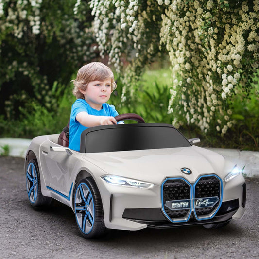 Aosom Voiture Électrique 12 V Avec Télécommande, 3,1 Mph, Jouet Pour Enfants Pour Garçons Et Filles
