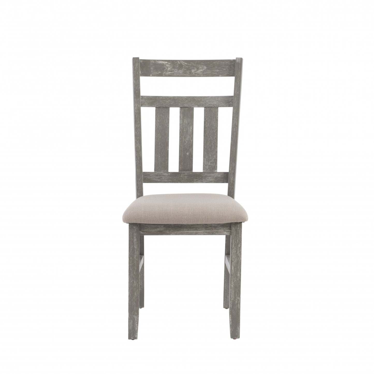 Turino Fabric Weathered Grey Dining Chair - Set of 2|Chaise de salle à manger Turino en tissu gris vieilli - ensemble de 2