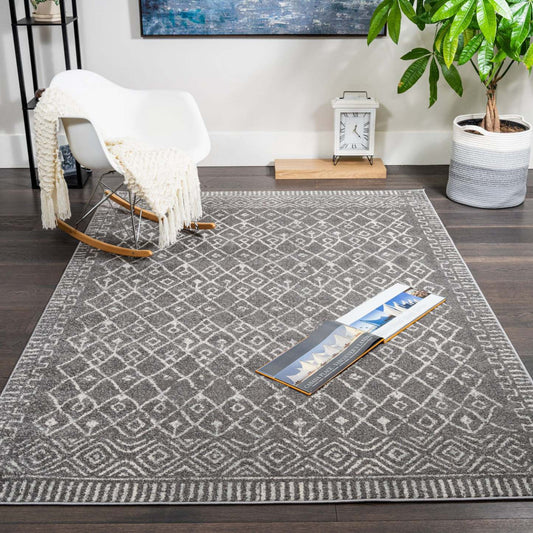 Roma Looms Gris 5x8 Tapis d'Area | Carpette Roma Looms grise 5 x 8 | D80GCV8S