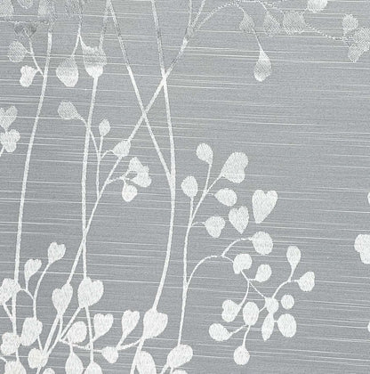 Paire de panneaux de rideaux gris à oeillets Preston - 54x95|D2584JW2