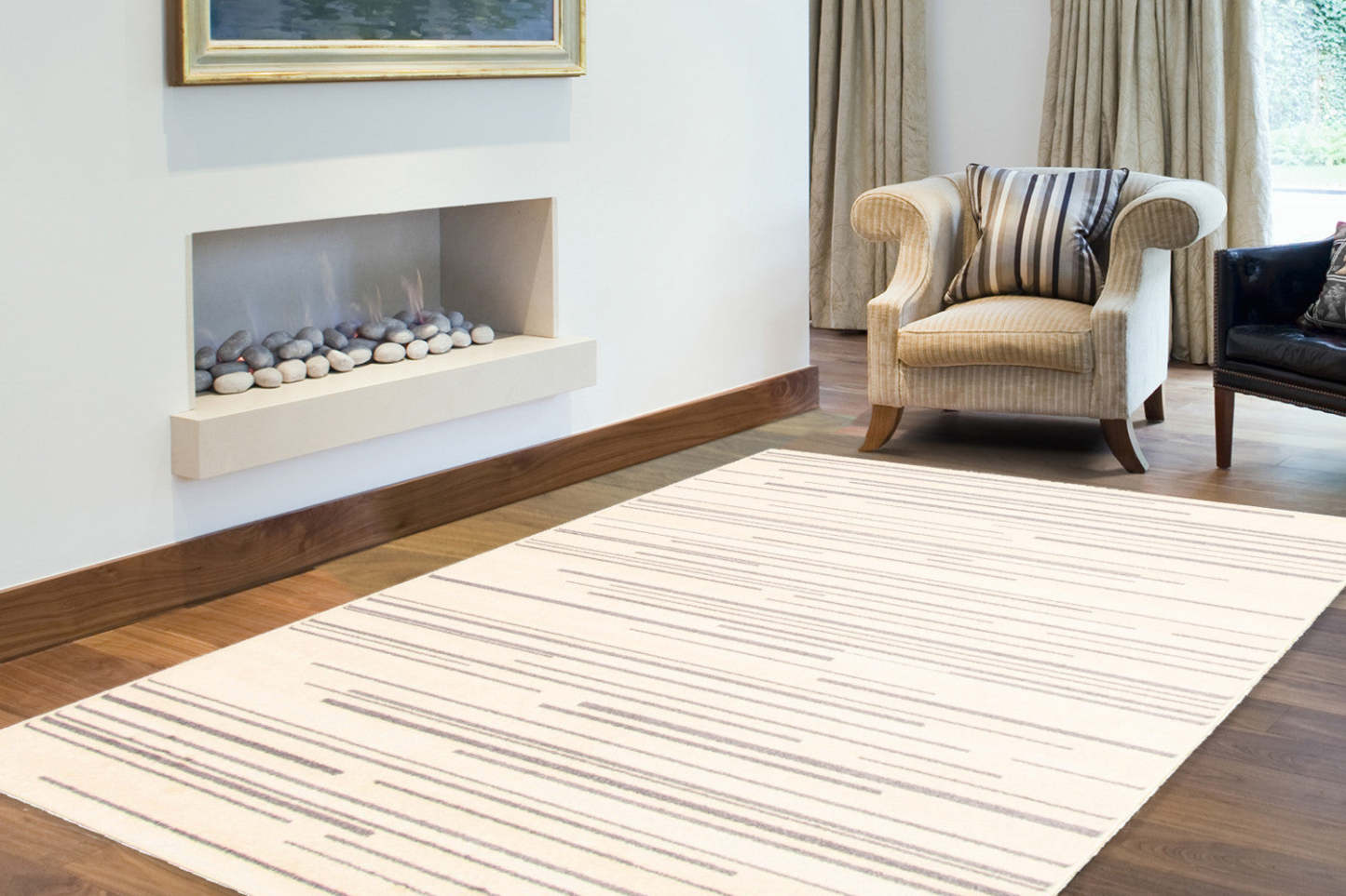 Faith Cream-Silver Area Rug - 7'10 x 10'2|Carpette Faith crème-argent - 7 pi 10 pox 10 pi 2 po| D2AMOPG8