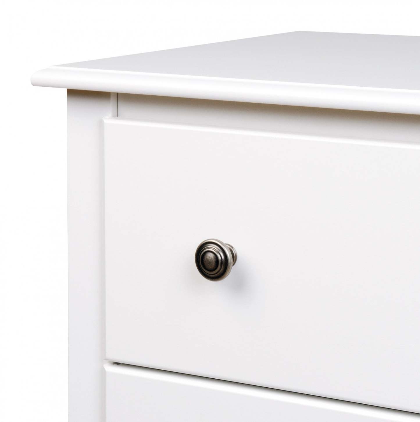 Monterey Tall 2-Drawer Nightstand - Blanc|Table de nuit haute Monterey à 2 tiroirs - blanche