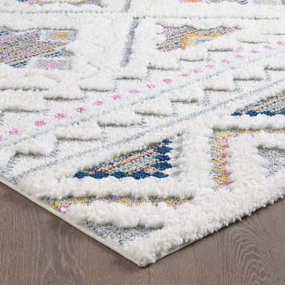 Tapis à poils longs Lola Boho - 6'7 x 9'6|Carpette à poil long Lola bohème - 6 pi 7 po x 9 pi 6 po