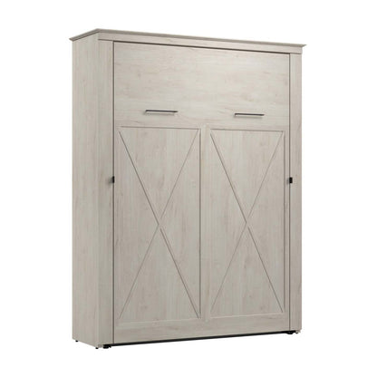 Bestar Key West 69 W Queen Murphy Bed - Linen White Oak|Grand lit escamotable Key West de Bestar de 69 po (L) - blanc chêne lin