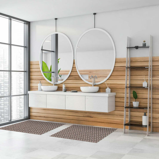 Tapis Bellezza Noir 2'2 x 6'0 - S de 2|Tapis Bellezza noir 2 pi 2 po x 6 pi 0 po - Ensemble de 2|D21DQDIA