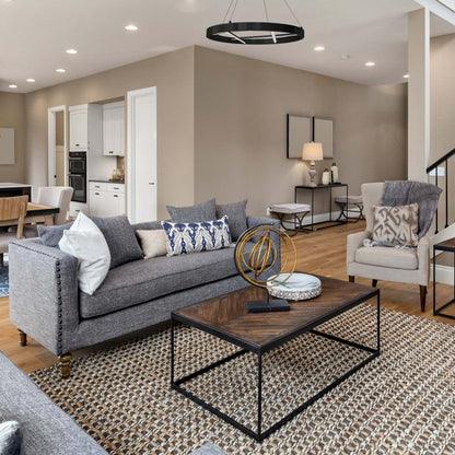 Dainolite Dante LED Chandelier 40w Noir Mat Blanc Silicone Diffuseur Lampe|Lustre Dante de Dainolite en silicone blanc qui diffuse la lumière, avec fini noir mat et ampoule à DEL de 40 W