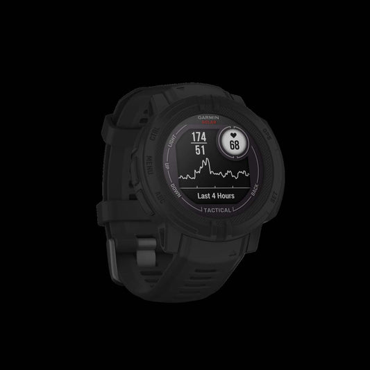 Garmin Instinct® 2 Solar Tactical Edition Gps Smartwatch - Randonnée Avec Support Multi-gnss - Noir|Garmin Instinct® 2 Solar Tactical Edition Montre Gps Intelligente - Randonnée Avec Support Multi-gnss
