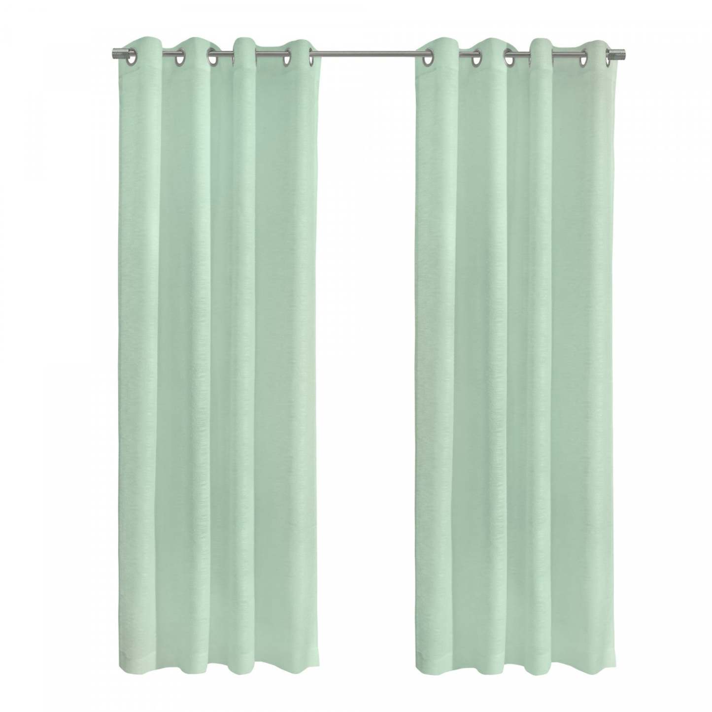 Habitat Boucle Surf Spray Sheer Grommet Curtain Panel - 52 x 108|Panneau de rideau transparent à œillets Boucle de couleur gouttelettes de ressac d'Habitat - 52 x 108