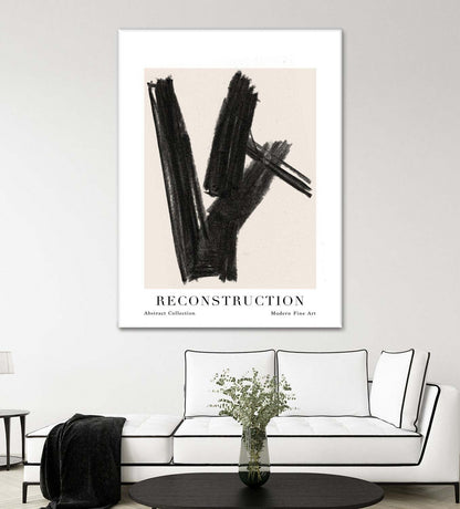 Reconstruction Giant Art 72x54 Wall Art|Œuvre d'art murale Giant Art « Reconstruction » 72 x 54