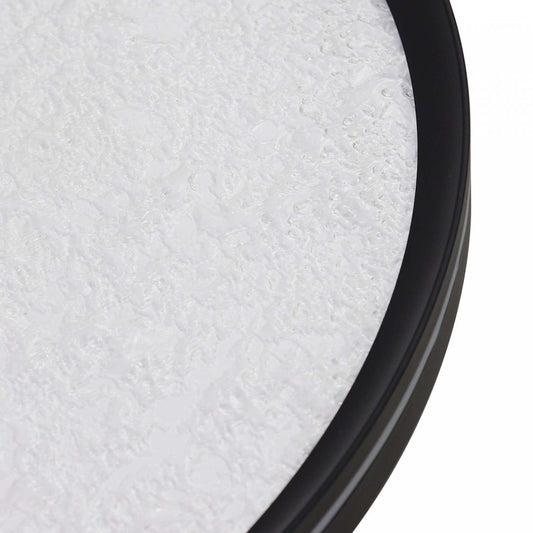 Luna Integrated Led Flush Mount 20, Black Lamp | Plafonnier Semi-encastre A Del Integrees Luna De 20 po, Noir