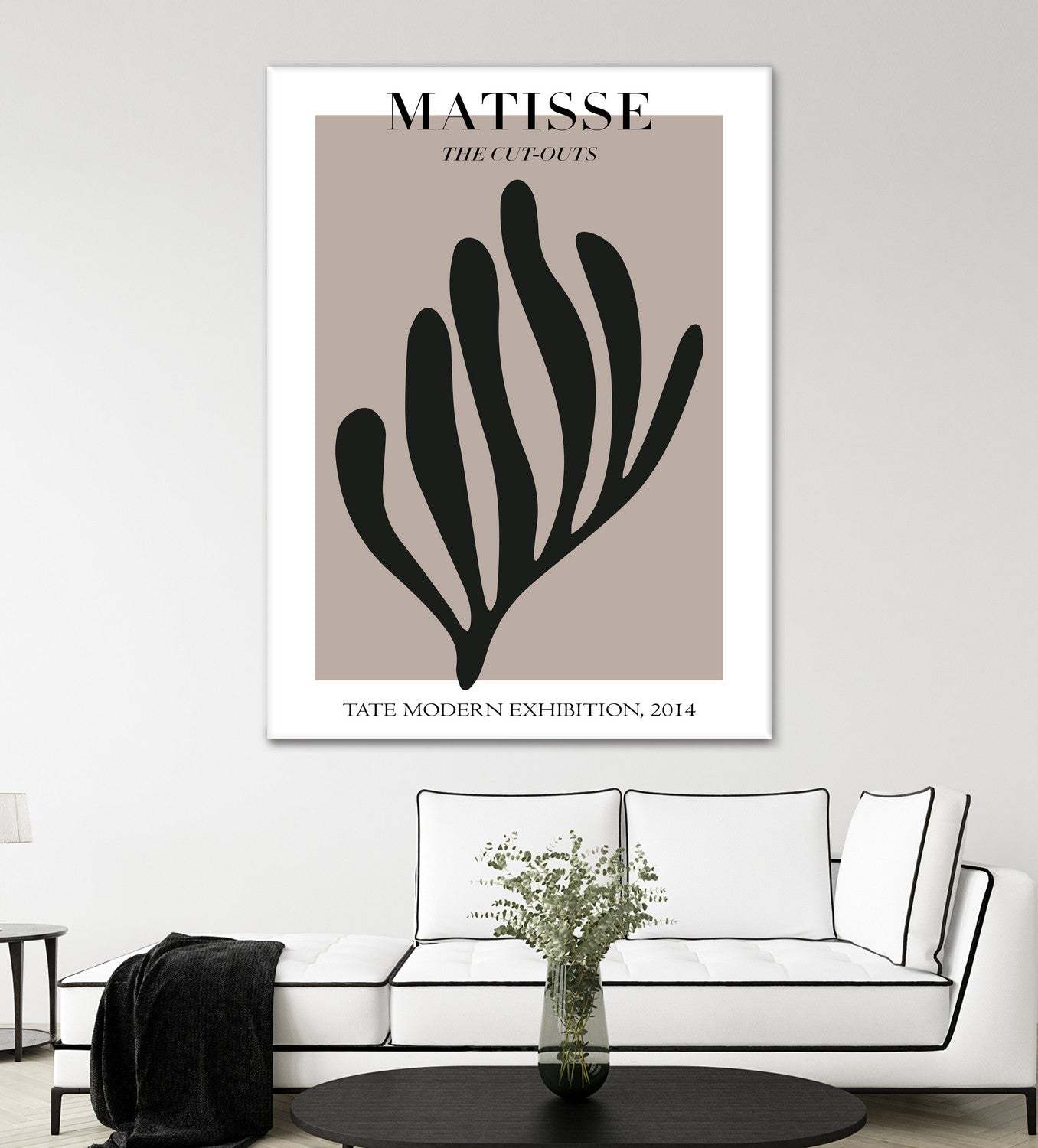 Forme Grège Giant Art 72x54 Wall Art|Œuvre d'art murale Giant Art « Forme Grège » 72 x 54