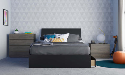 Table de nuit Nordika - Gris écorce | Table de nuit Nordika - gris écorce | D08H0CX9