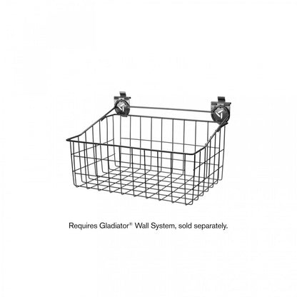 Gladiator 18 Wide Wire Basket - Granite|Panier de 18 po de largeur en grillage de Gladiator - granite