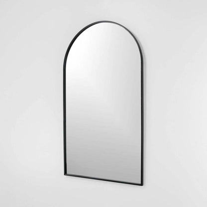 Miroir Juliet Arch Noir 22 x 38|Miroir arqué Juliet noir 22 x 38