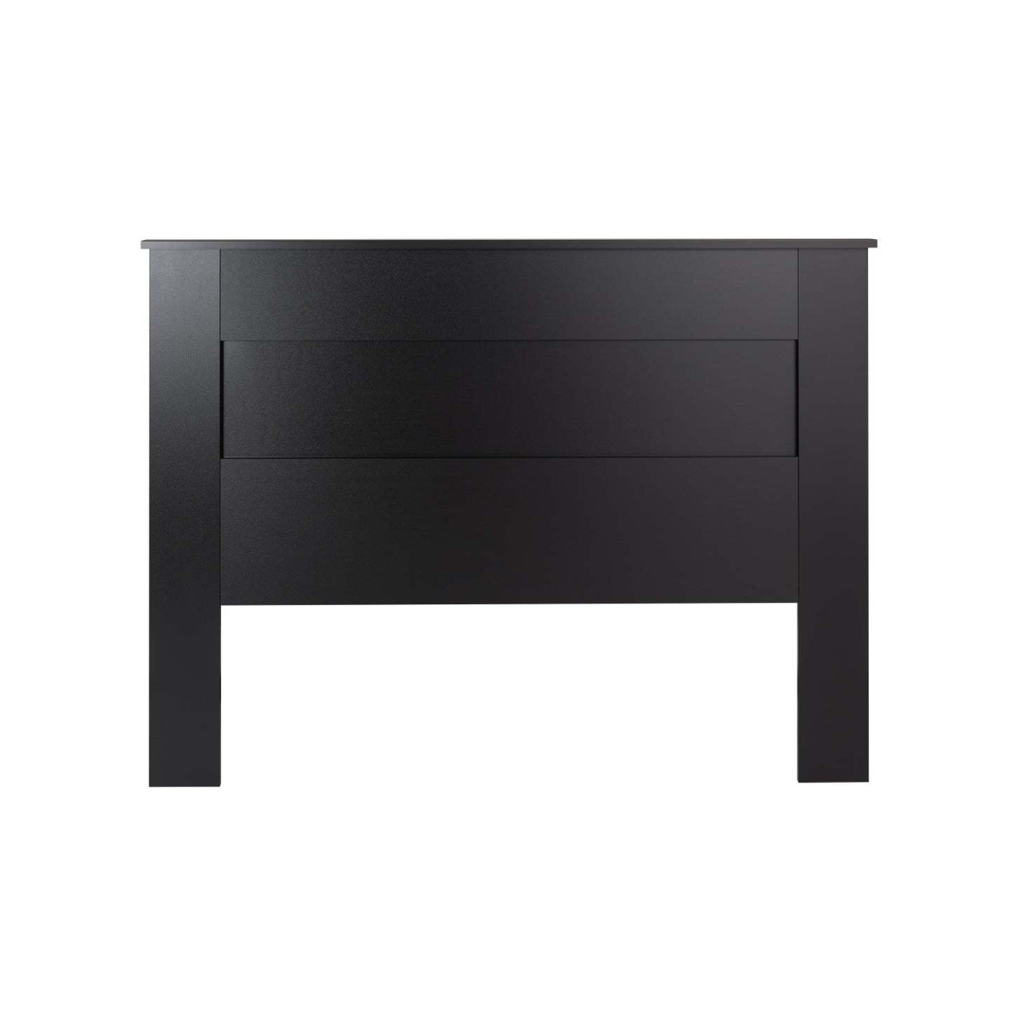 Queen Flat Panel Headboard - Black|Tête de lit à panneau plat pour grand lit - noire