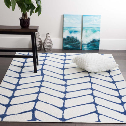 Tapis Lav Arco Bleu 4x6|Carpette Lav Arco bleue 4 x 6|D80GRDJA