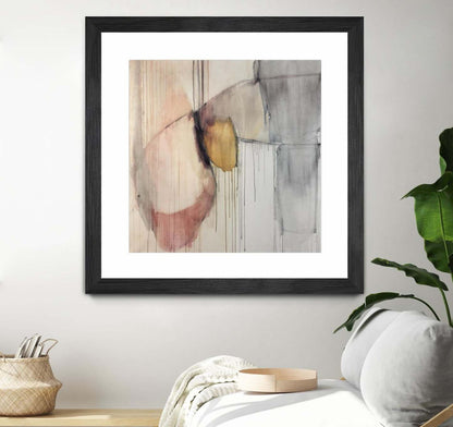 Trapped Silence Matted and Framed Black 36x36 Wall Art|Œuvre d’art murale encadrée noire et mate « Trapped Silence » 36 x 36