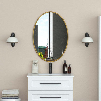 Miroir Randy Gold 34|Miroir Randy de 34 po doré
