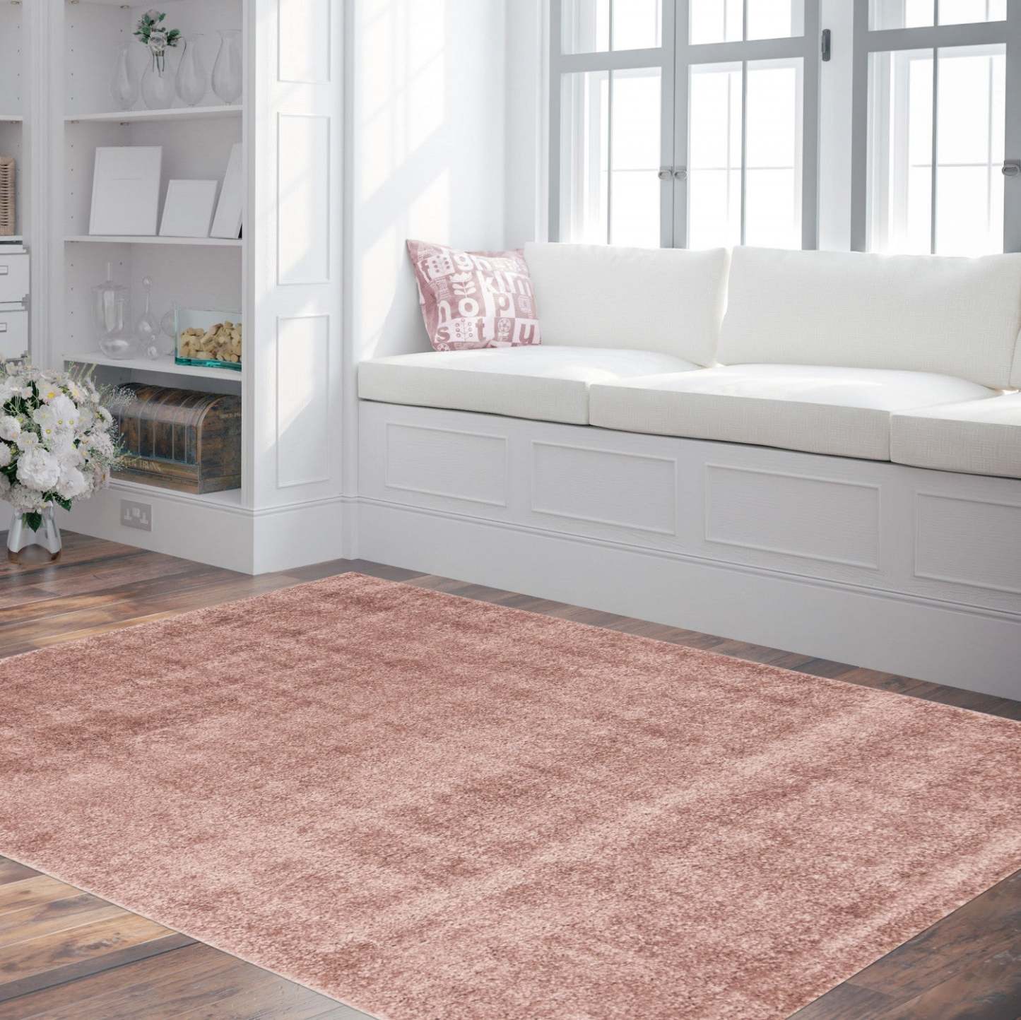 Lona Pink Shag 7'10 x 10'0 Area Rug|Carpette à poil long Lona rose 7 pi 10 po x 10 pi 0 po|D86F7JY3