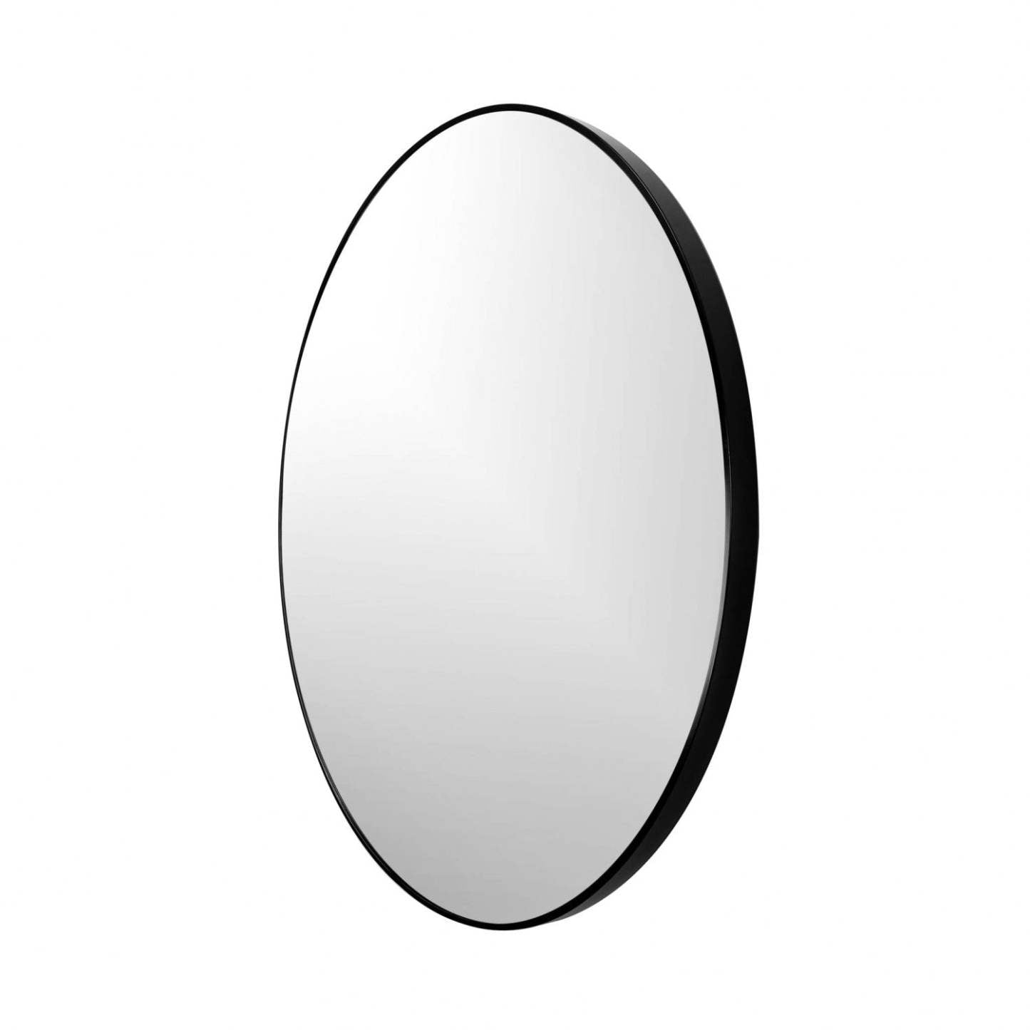 Miroir rond Emerson noir|Miroir rond Emerson noir