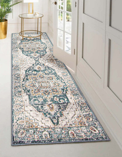 Tapis Legacy bleu sarcelle - 2'8 x 8'2|Carpette Legacy bleu sarcelle - 2 pi 8 po x 8 pi 2 po