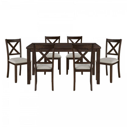 Vintner 7pc Pack Dining Set - Dark Cherry | Ensemble De Salle À Manger 7 Pièces Vintner - Cerisier Foncé
