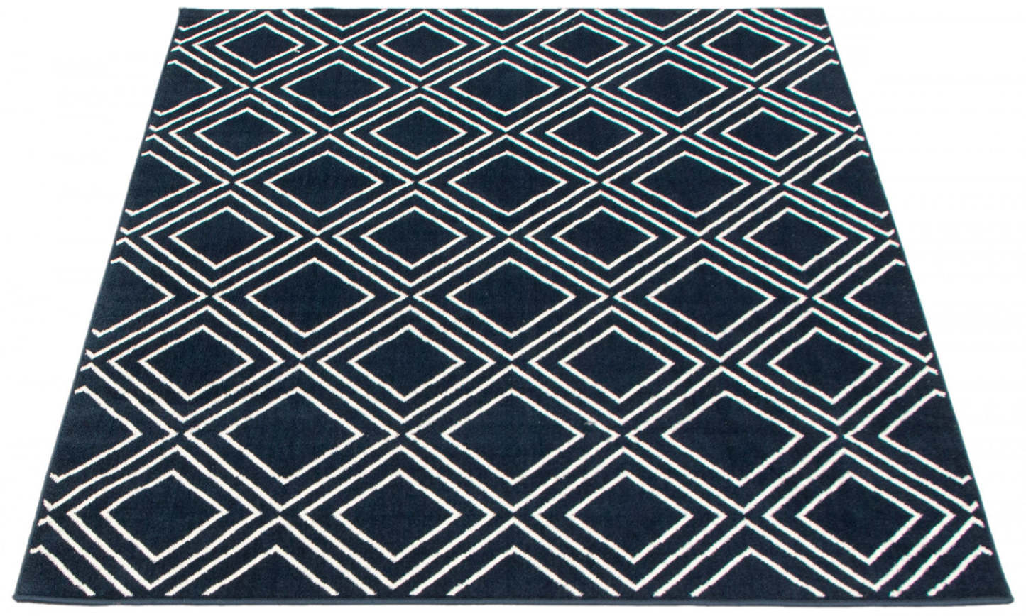 Tapis August Geod Marine-Blanc 5'3 x 7'3|Carpette August bleu marine géodeblanc 5 pi 3 po x 7 pi 3 po|D86FVM18