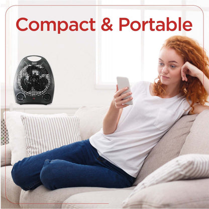 Radiateur portatif Black+Decker de 10 po | Chauffage de bureau personnel Black+Decker 10