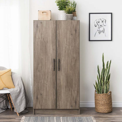 Armoire-penderie Elite 32 - Drifted Grey|Armoire-penderie Elite de 32 po - gris délavé